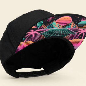 Retro Wave Snapback Cap